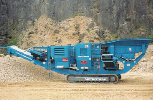 Услуги аренды мобильной щековой  дробилки Powerscreen