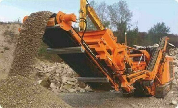 Услуги аренды мобильной щековой  дробилки Powerscreen
